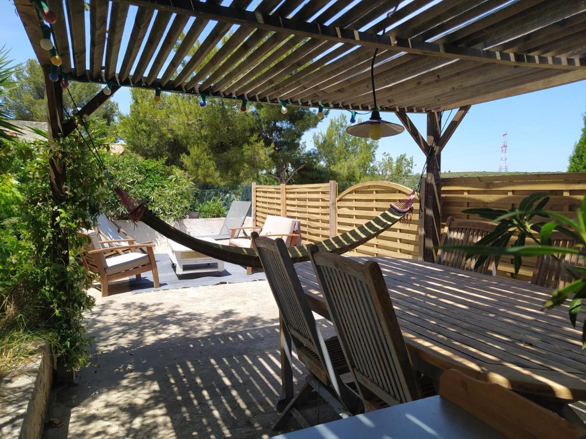 Les Mondes - Appartement Bas De Maison Ensues-la-Redonne Exterior foto